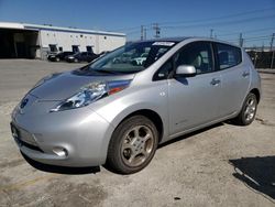 Salvage cars for sale from Copart Sun Valley, CA: 2012 Nissan Leaf SV