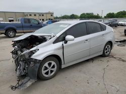 Salvage cars for sale from Copart Wilmer, TX: 2012 Toyota Prius