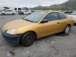 Salvage cars for sale at Colton, CA auction: 2001 Honda Civic LX