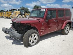 Salvage cars for sale from Copart Apopka, FL: 2013 Jeep Wrangler Unlimited Sahara