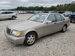 Salvage cars for sale at Houston, TX auction: 1999 Mercedes-Benz S 320W
