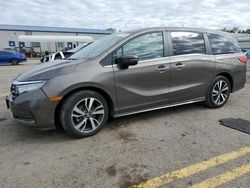Salvage cars for sale at Pennsburg, PA auction: 2022 Honda Odyssey Touring