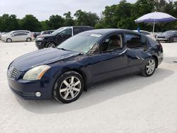 Vehiculos salvage en venta de Copart Ocala, FL: 2004 Nissan Maxima SE