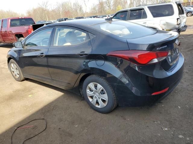 2016 Hyundai Elantra SE