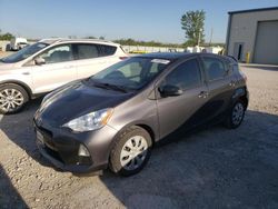 Salvage cars for sale at Kansas City, KS auction: 2014 Toyota Prius C