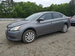 Nissan salvage cars for sale: 2015 Nissan Sentra S