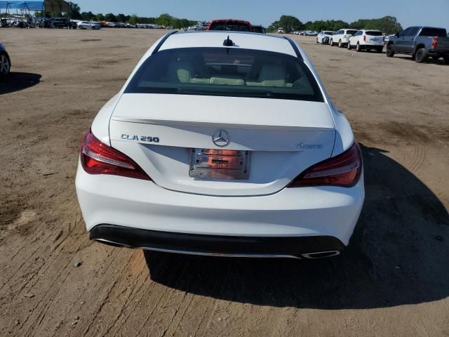 2019 Mercedes-Benz CLA 250 4matic