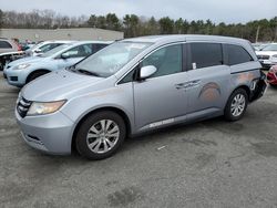Salvage cars for sale at Exeter, RI auction: 2016 Honda Odyssey EXL