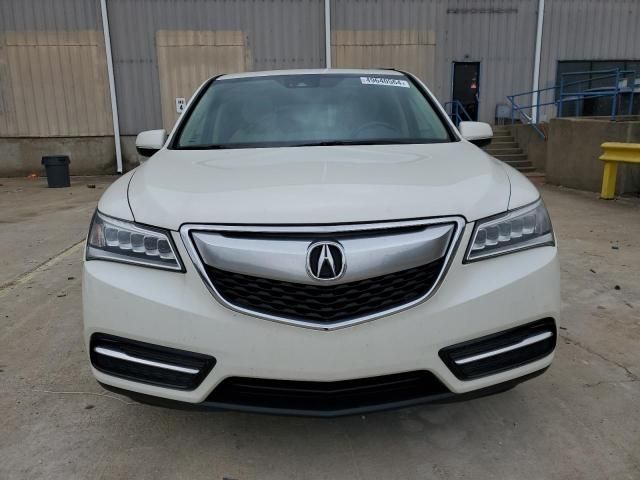 2016 Acura MDX Technology