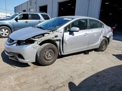Salvage cars for sale from Copart Jacksonville, FL: 2015 Honda Civic LX