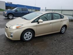 Vehiculos salvage en venta de Copart Woodhaven, MI: 2011 Toyota Prius