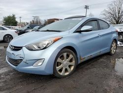 Salvage cars for sale at New Britain, CT auction: 2012 Hyundai Elantra GLS