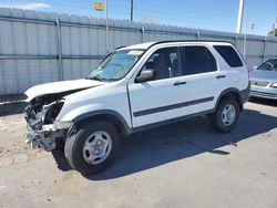 Salvage cars for sale at Littleton, CO auction: 2002 Honda CR-V LX