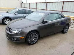 Salvage cars for sale from Copart Haslet, TX: 2016 Volkswagen EOS Komfort