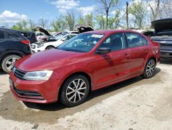 Salvage cars for sale at Bridgeton, MO auction: 2016 Volkswagen Jetta SE