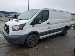 Salvage trucks for sale at Woodhaven, MI auction: 2017 Ford Transit T-150