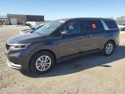 Salvage cars for sale at Kansas City, KS auction: 2024 KIA Carnival LX