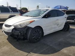 Salvage cars for sale from Copart Wilmington, CA: 2013 Hyundai Elantra GLS