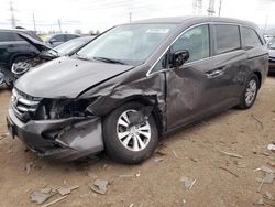 Salvage cars for sale from Copart Elgin, IL: 2017 Honda Odyssey EXL