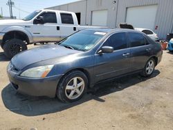 Salvage cars for sale at Jacksonville, FL auction: 2005 Honda Accord EX