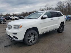 Jeep Grand Cherokee Summit salvage cars for sale: 2015 Jeep Grand Cherokee Summit