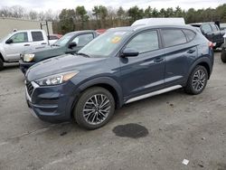 Salvage cars for sale from Copart Exeter, RI: 2019 Hyundai Tucson Limited