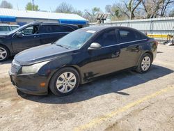 Salvage cars for sale at Wichita, KS auction: 2012 Chevrolet Cruze LS