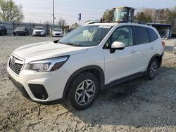 Salvage cars for sale at Mebane, NC auction: 2020 Subaru Forester Premium
