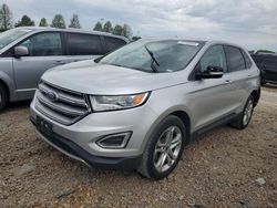 Salvage cars for sale at Bridgeton, MO auction: 2018 Ford Edge Titanium