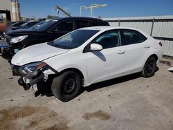 Toyota Corolla l salvage cars for sale: 2015 Toyota Corolla L