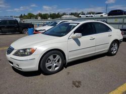 Salvage cars for sale from Copart Pennsburg, PA: 2006 Acura RL