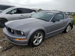 Ford salvage cars for sale: 2007 Ford Mustang GT