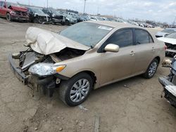 Salvage cars for sale at Woodhaven, MI auction: 2013 Toyota Corolla Base
