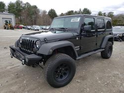 2013 Jeep Wrangler Unlimited Sport en venta en Mendon, MA