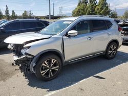 Salvage cars for sale from Copart Rancho Cucamonga, CA: 2018 Nissan Rogue S