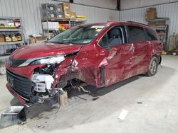 Toyota Sienna XLE salvage cars for sale: 2021 Toyota Sienna XLE