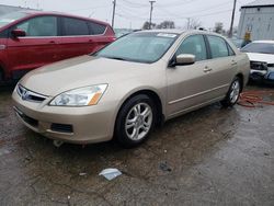 Honda Accord EX Vehiculos salvage en venta: 2006 Honda Accord EX