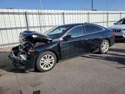 Salvage cars for sale at Littleton, CO auction: 2017 Chevrolet Malibu LT