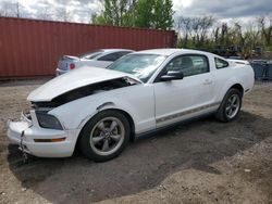 Salvage cars for sale at Baltimore, MD auction: 2006 Ford Mustang