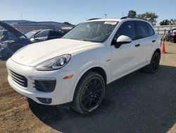 Salvage cars for sale at San Diego, CA auction: 2017 Porsche Cayenne SE Hybrid Platinum