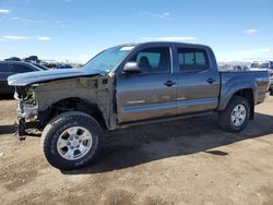 Salvage cars for sale at Brighton, CO auction: 2015 Toyota Tacoma Double Cab