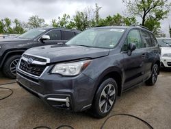 Salvage cars for sale at Bridgeton, MO auction: 2018 Subaru Forester 2.5I Limited