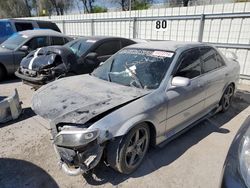 Salvage cars for sale at Las Vegas, NV auction: 2003 Mazda Protege Speed