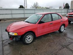 Salvage cars for sale from Copart Littleton, CO: 2000 Mitsubishi Mirage DE