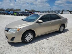 Salvage cars for sale at Homestead, FL auction: 2012 Toyota Camry Base