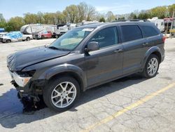 Salvage cars for sale at Rogersville, MO auction: 2017 Dodge Journey SXT
