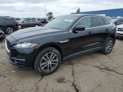 Salvage cars for sale from Copart Woodhaven, MI: 2019 Jaguar F-PACE Premium