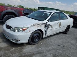 Salvage cars for sale from Copart Cahokia Heights, IL: 2003 Toyota Camry LE