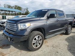 Salvage cars for sale at Spartanburg, SC auction: 2016 Toyota Tundra Crewmax 1794