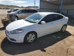 Salvage cars for sale from Copart Colorado Springs, CO: 2016 Dodge Dart SE